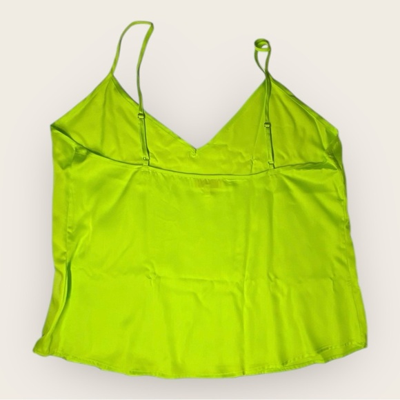NWT | Ettitude | Signature Sateen Cami Top | Lime Green | Various Sizes - Picture 3 of 12